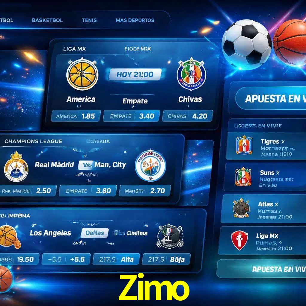 Mercados de apuestas deportivas Zimo para jugadores en México